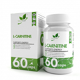 Natural Supp L-Carnitine tartrate (60 капс.)