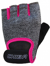 Перчатки Chiba Lady Power (Серо-Розовый)