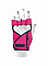 Перчатки женские Chiba Lady Motivation Glove (Розовый-черный)