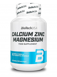 Biotech Calcium Zinc Magnesium (100 таб.)