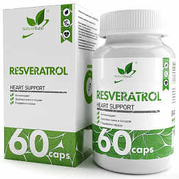 Natural Supp Resveratrol (60 капс.)