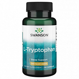 Swanson L-Tryptophan 500mg (60 капс.)