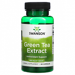 Swanson Green Tea Extract 500mg (60 капс.)