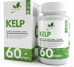 Natural Supp  KELP Ламинария (60 капс.)