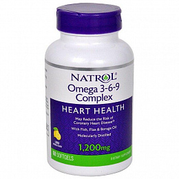 Natrol Omega 3-6-9 (60 капс.)