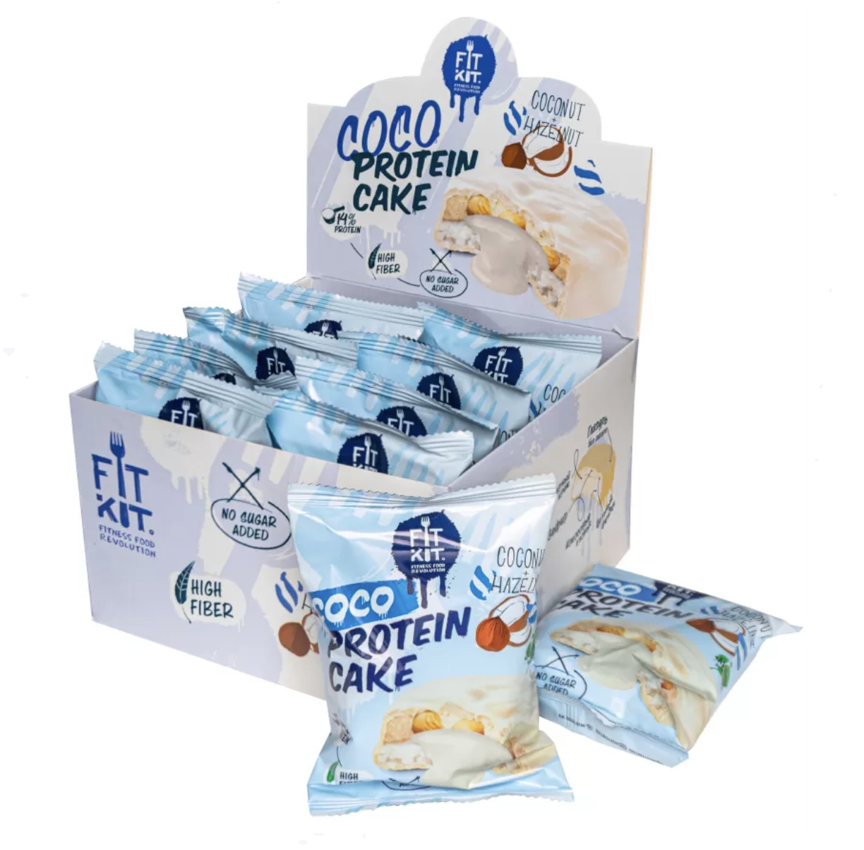 FIT KIT COCO PROTEIN CAKE (90 гр.)