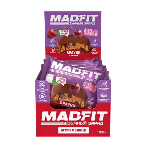 Mad Fit Брауни глазированное (45 гр.)