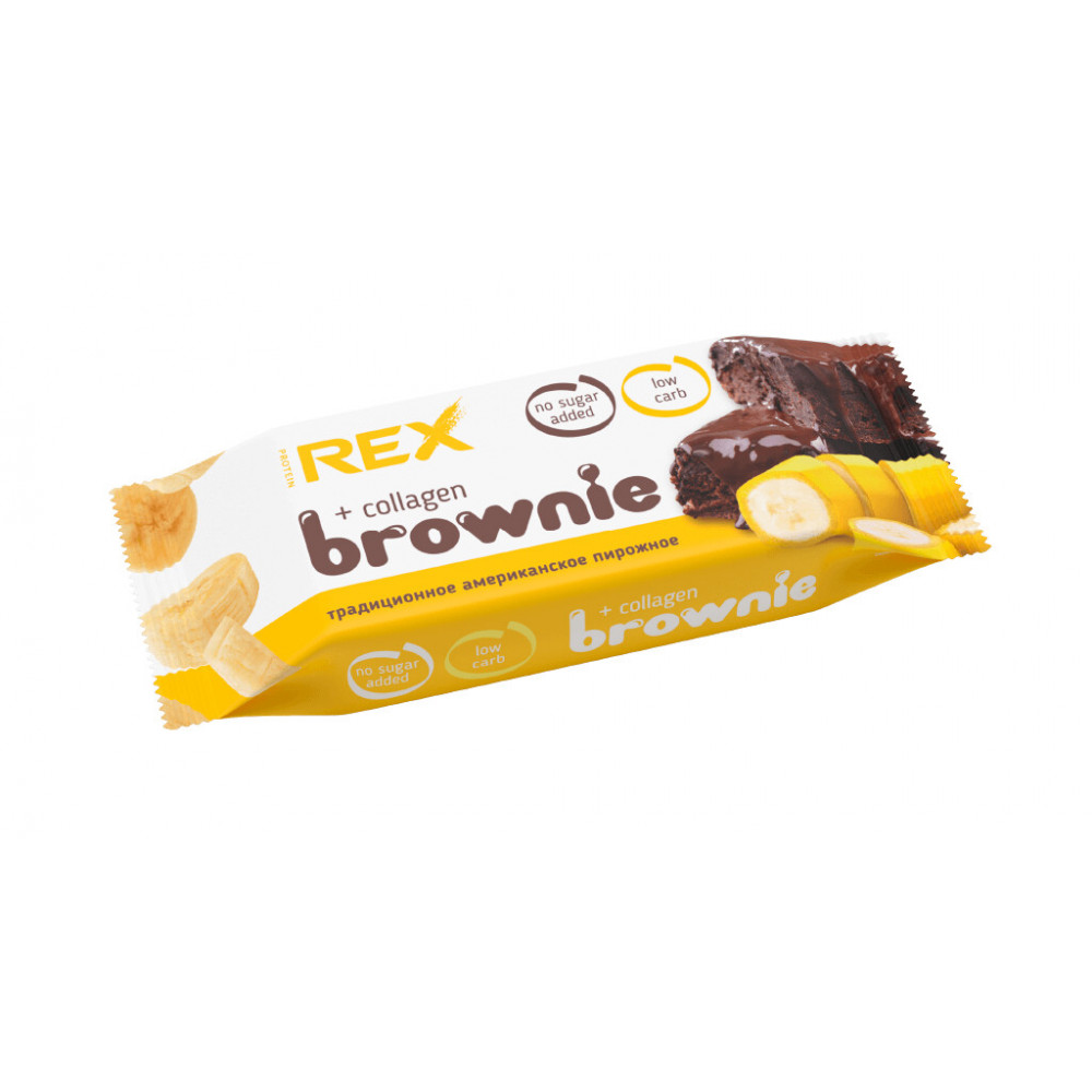ProteinRex Brownie Пирожное протеиновое (50 гр.)