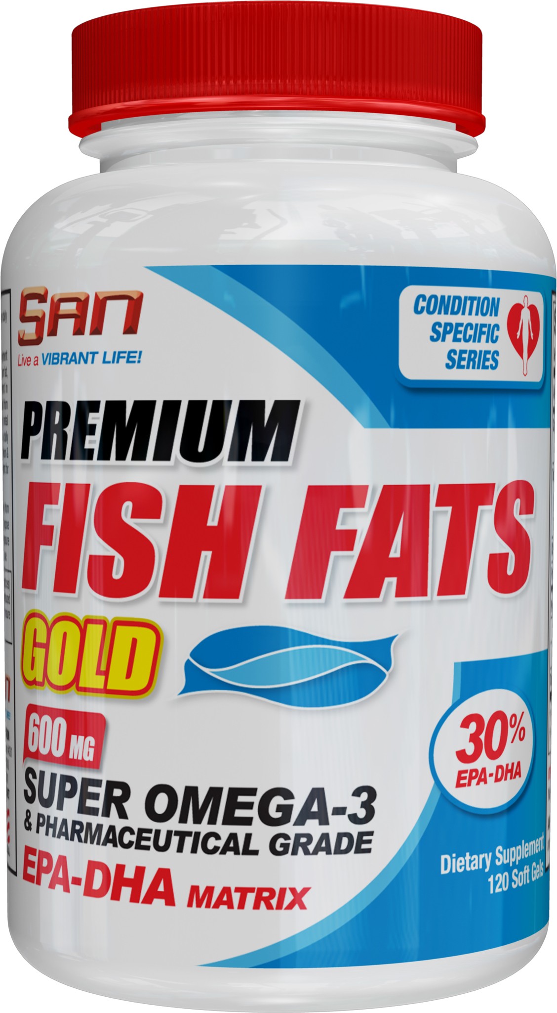 SAN Premium Fish Fats Gold (120 капс.)