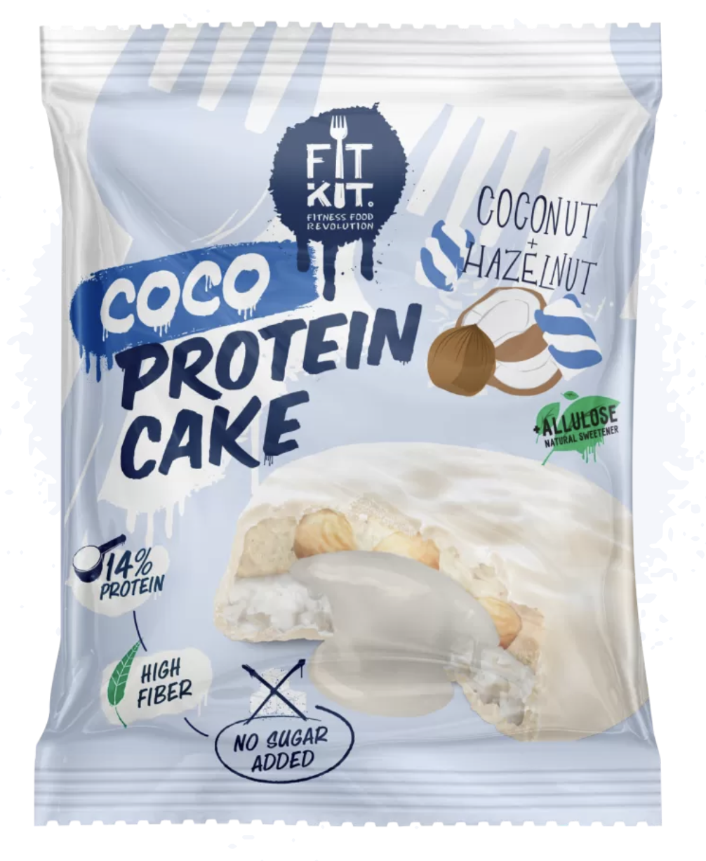 FIT KIT COCO PROTEIN CAKE (90 гр.)
