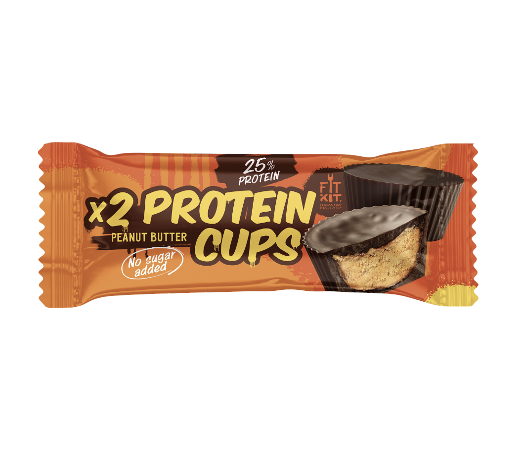 Fitkit. Fit Kit Protein Cups 70 гр. Fit Kit Protein Cups 70g (арахисовая паста). FITKIT. Protein Cups - 70 г. FITKIT батончик Cups 70 гр.