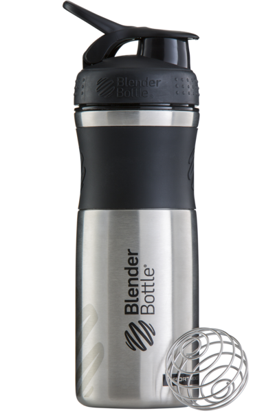 Blender Bottle SportMixer Stainless (828 мл)