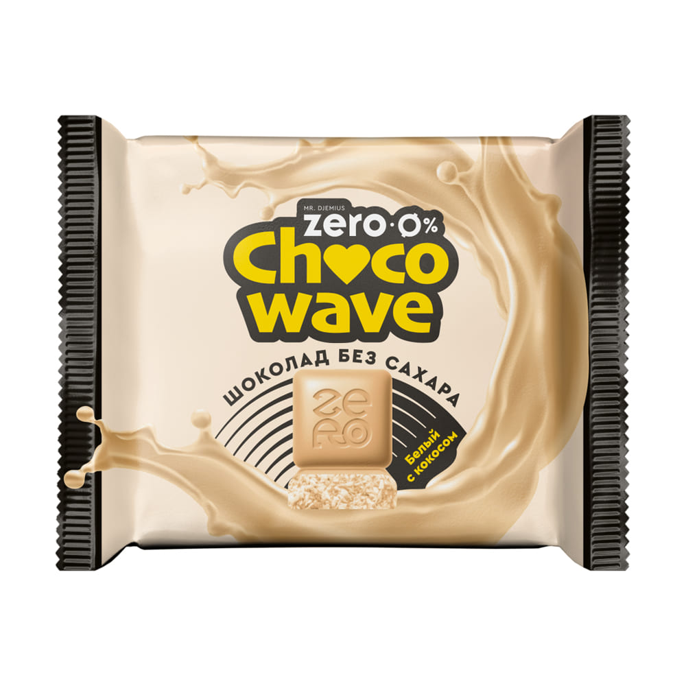 Mr.DjemiusZERO Шоколад Белый Chocowave (60 гр.)