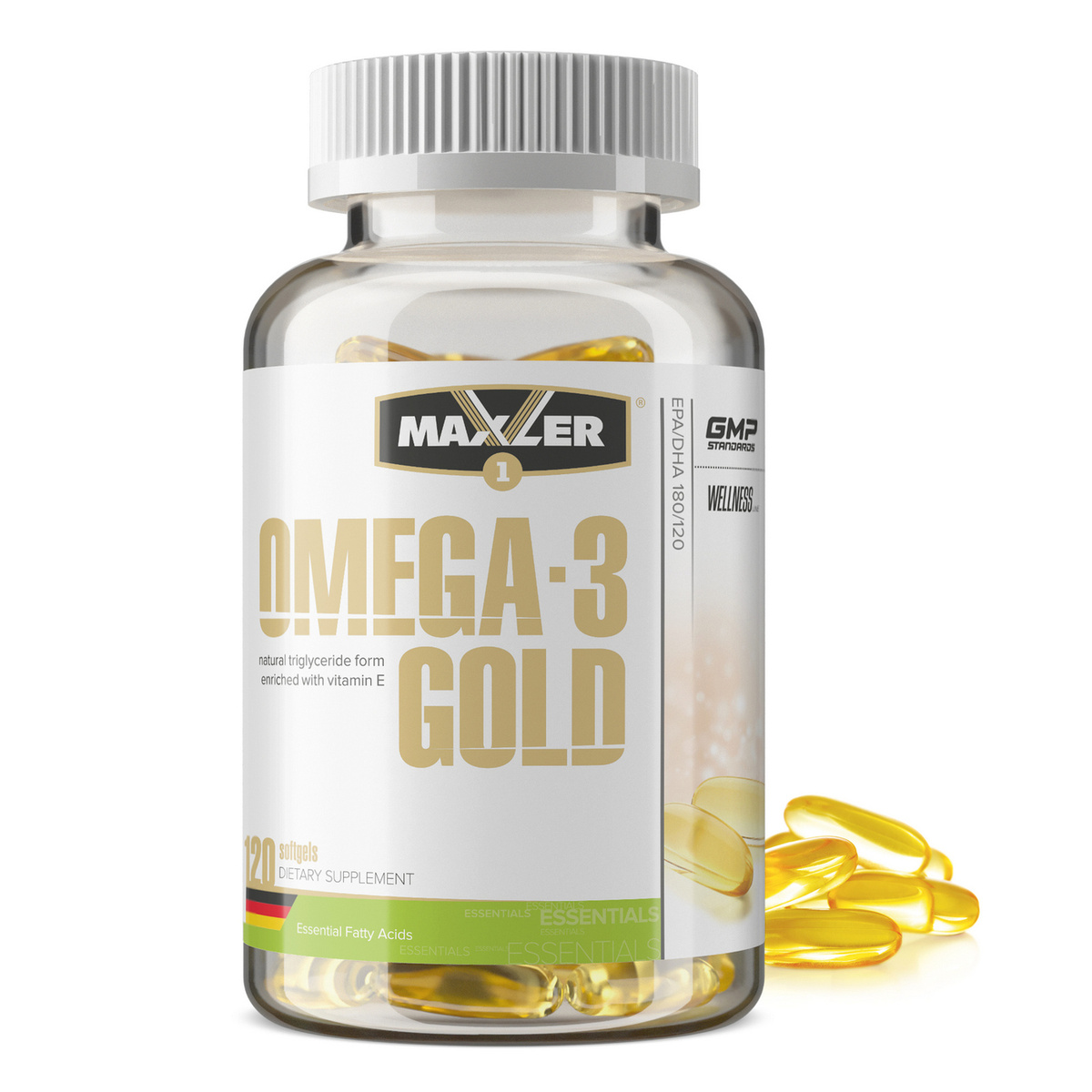 Maxler Omega 3 Gold USA (120 капс.)