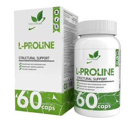 Natural Supp L-Proline (60 капс.)