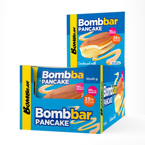 Готовые панкейки с начинкой Bombbar (40гр.)