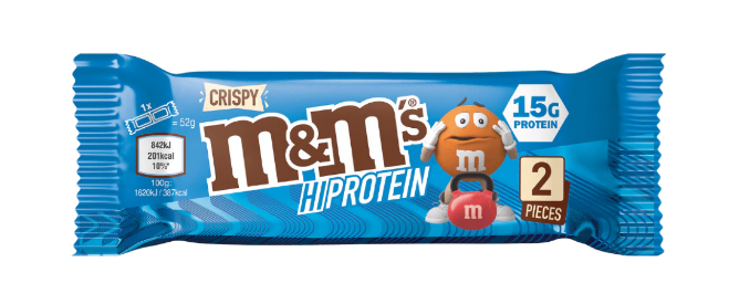 Батончик M&M's Hi Protein Crispy (52 гр.)