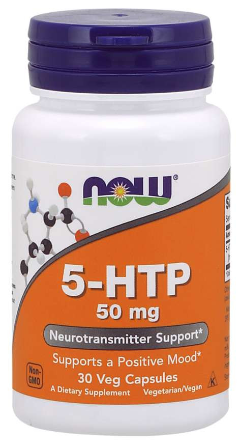 NOW 5-HTP 50 mg (30 капс.)