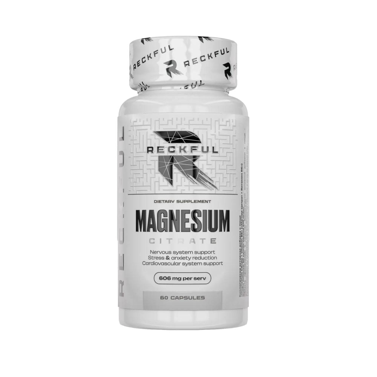 Reckful Magnesium Citrate (60 капс.) Reckful Magnesium Citrate (60 капс.)