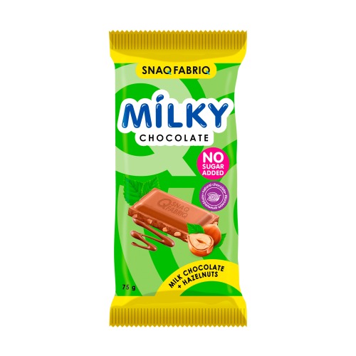 SNAQ FABRIQ молочный шоколад MILKY (75 гр.)