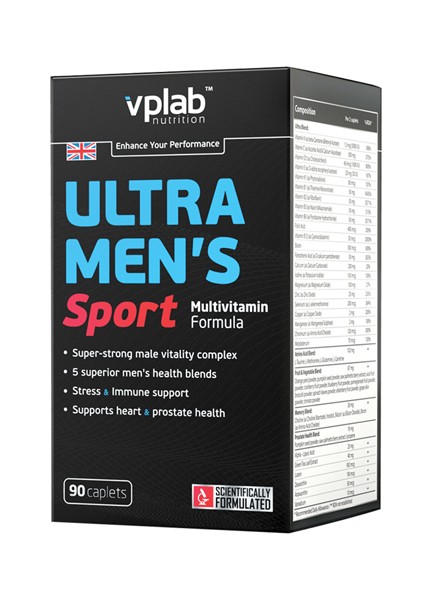 VPlab Ultra Men Sport Multivitamin Formula (90 таб.)