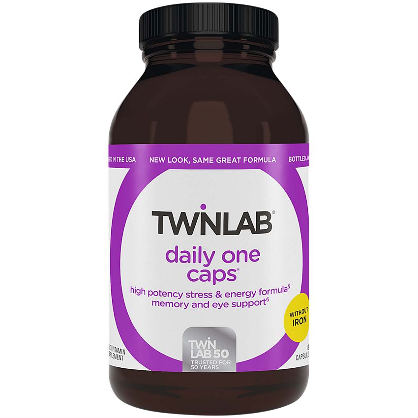 Twinlab Daily One Caps +Iron,FloraGlo (180капс.)