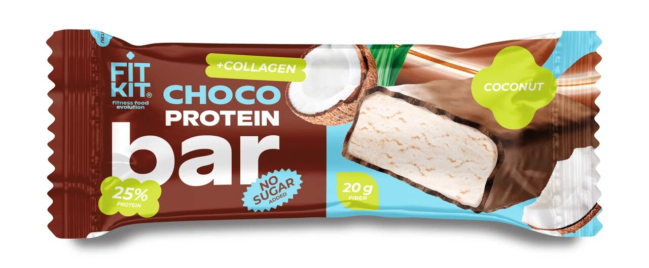 Батончик глазированный Fitkit Protein BAR (60 гр.)