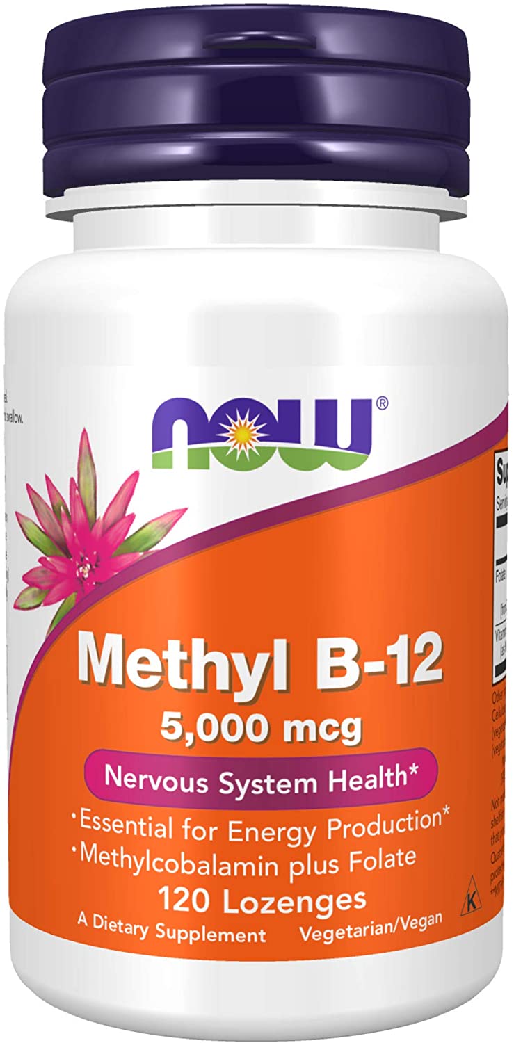 NOW Methyl B-12 5000mcg (120 капс)
