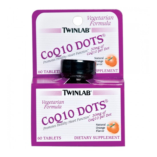 Twinlab CoQ10 Dots (60таб.)