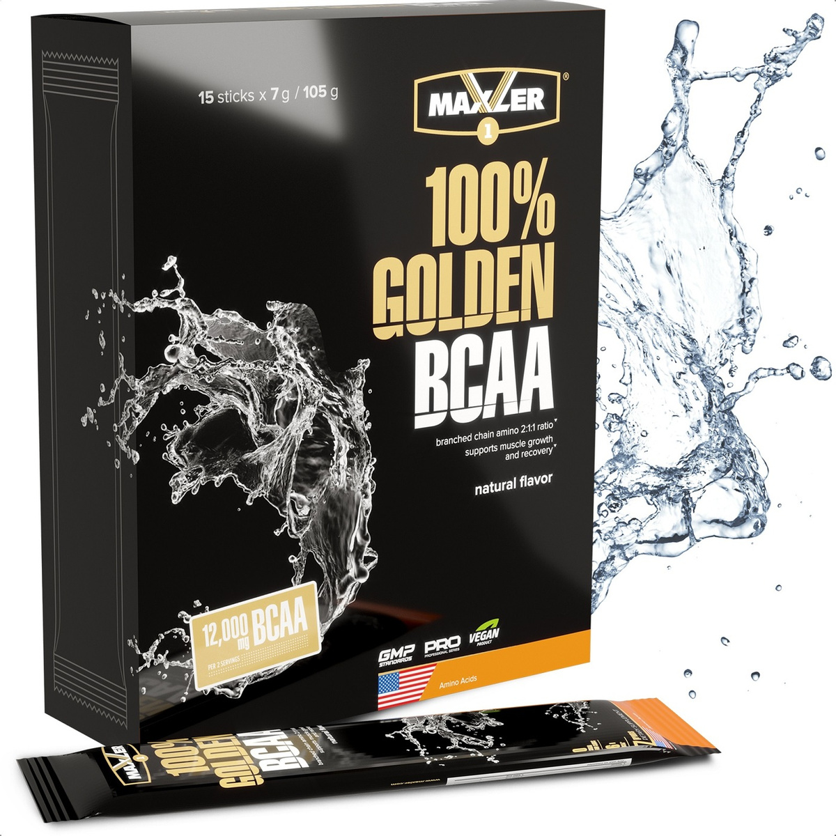 Maxler 100% Golden BCAA (1 порция)