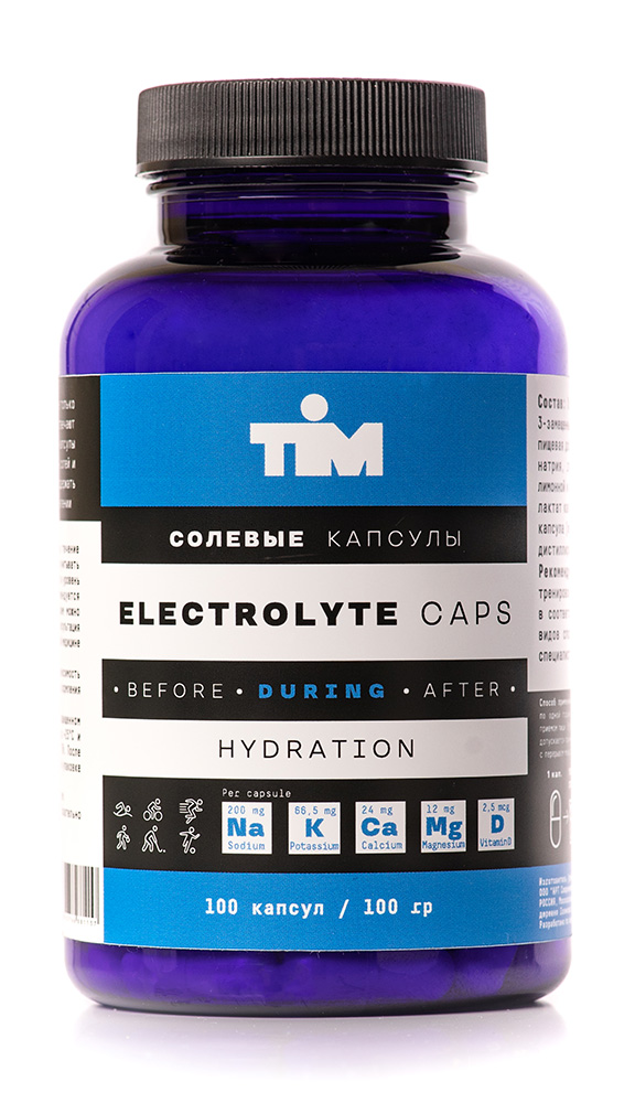 Капсулы солевые TIM Electrolyte Caps (100 капс.)