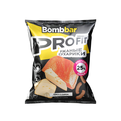 BOMBBAR Протеиновые сухарики (50 гр.)