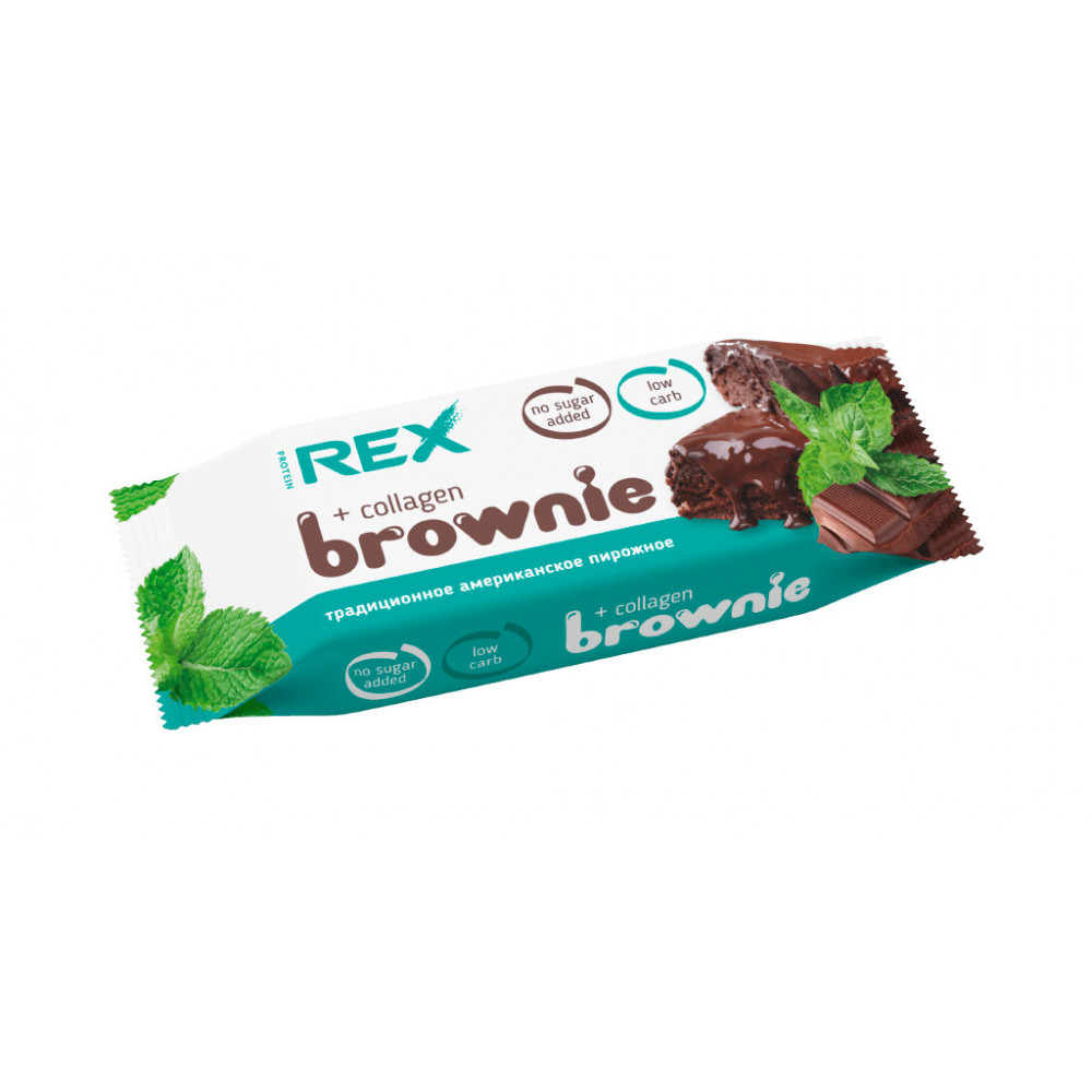 ProteinRex Brownie Пирожное протеиновое (50 гр.)