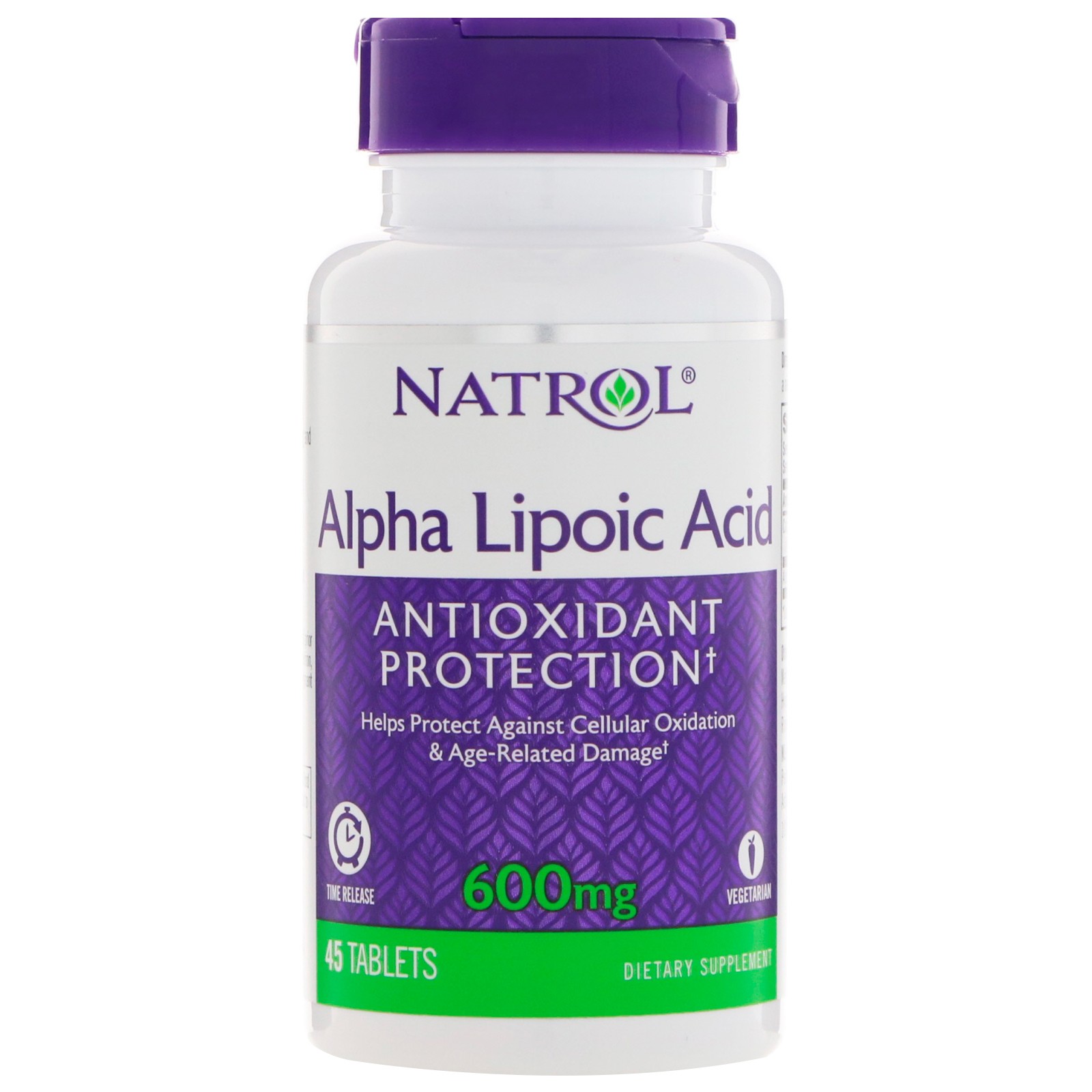 Natrol Alpha Lipoic Acid 600 mg ( 45 таб. )