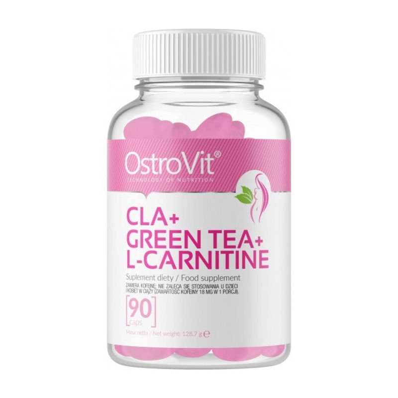 OstroVit CLA + Green Tea + L-Carnitine (90 капс.)