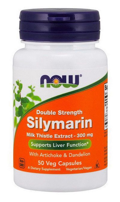 NOW Silymarin Milk Thistle 300mg (50 капс.)