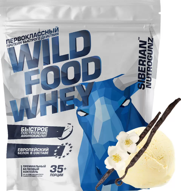 Siberian Nutrogunz Wild Food Whey (900 гр.)