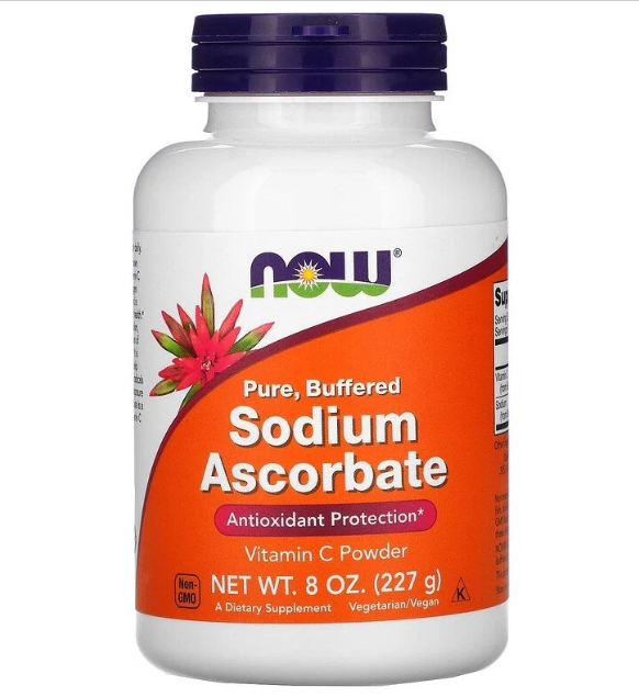 NOW Sodium Ascorbate (227 гр.)