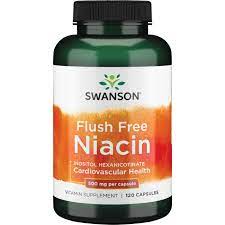 Swanson Flush Free Niacin 500mg (120 капс.)