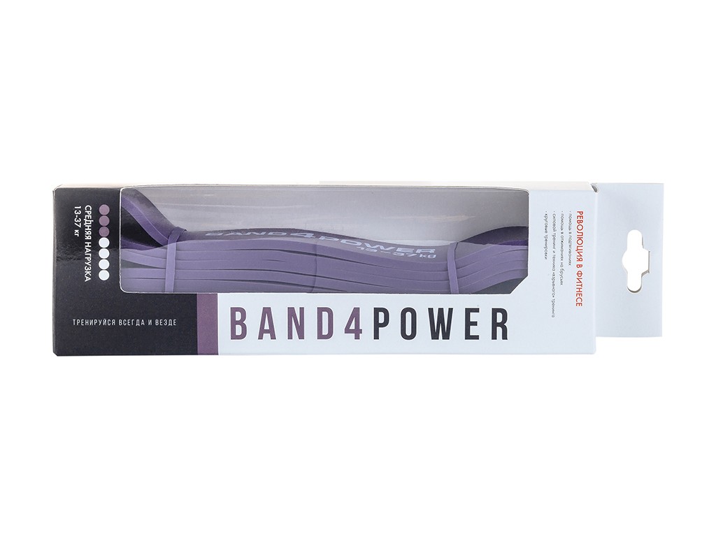 Петля Band4Power Фиолетовая (13-37кг)