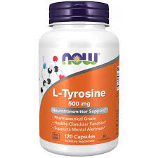 NOW L-Tyrosyne 500 мг (120 капс)