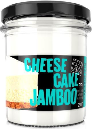 Сливочный крем "CHEESECAKE JAMBOO" со вкусом чизкейка, ZERO, (290 гр.)