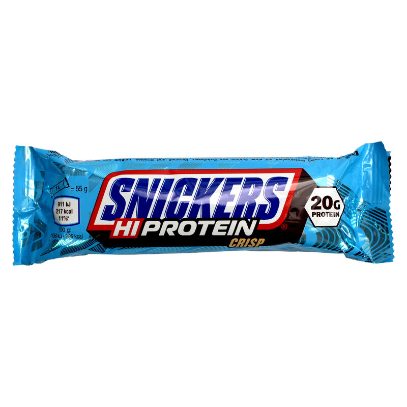 Батончик Snickers Crisp Hi Protein Bar (57 гр.)