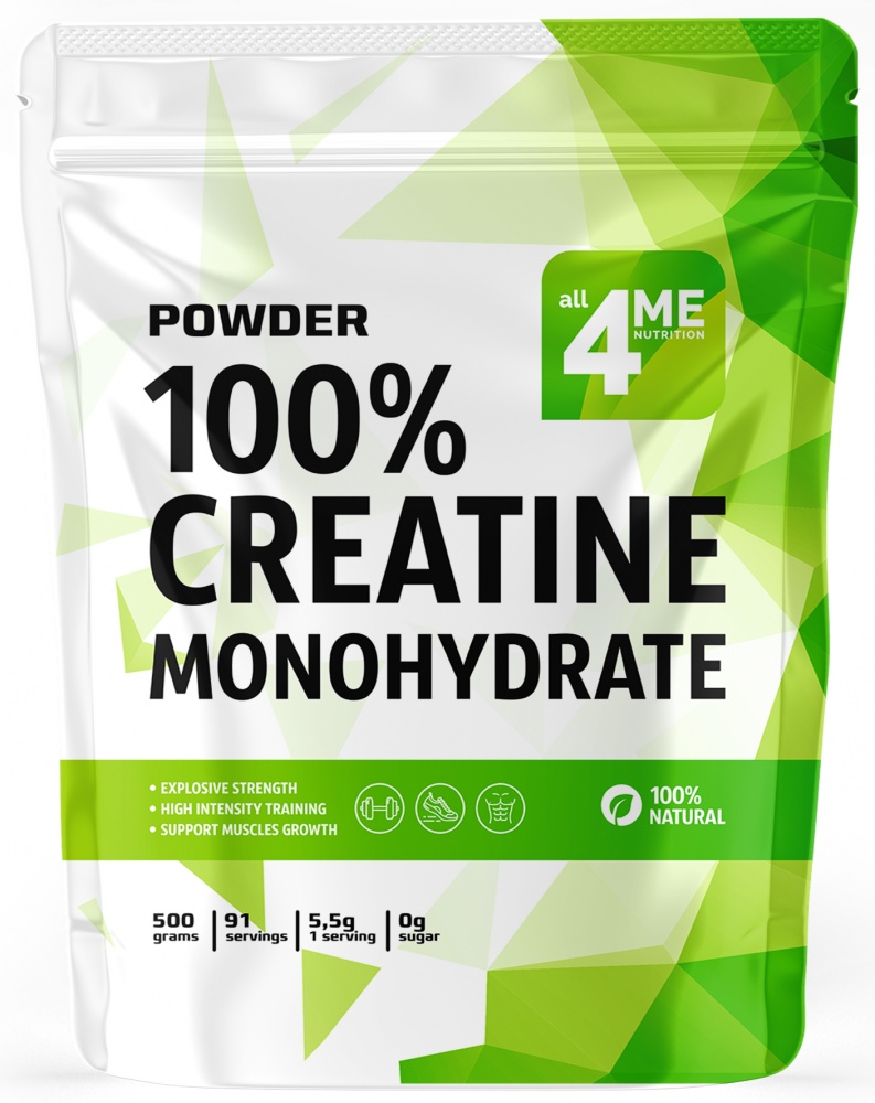 4Me Nutrition 100% Creatine Monohydrate (500 гр.)