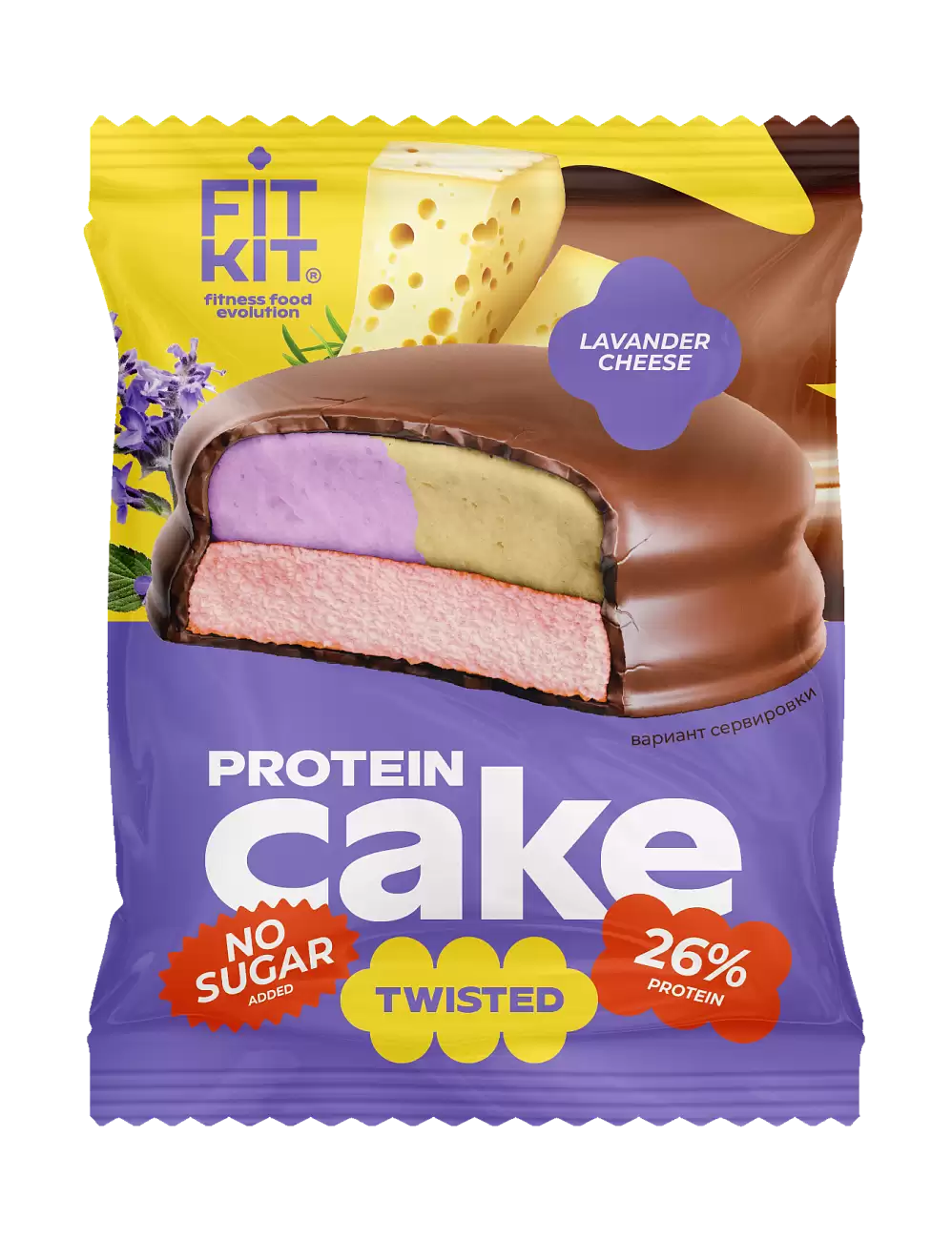 FitKit Twisted Protein Cake (50гр.) FitKit Twisted Protein Cake (50гр.)