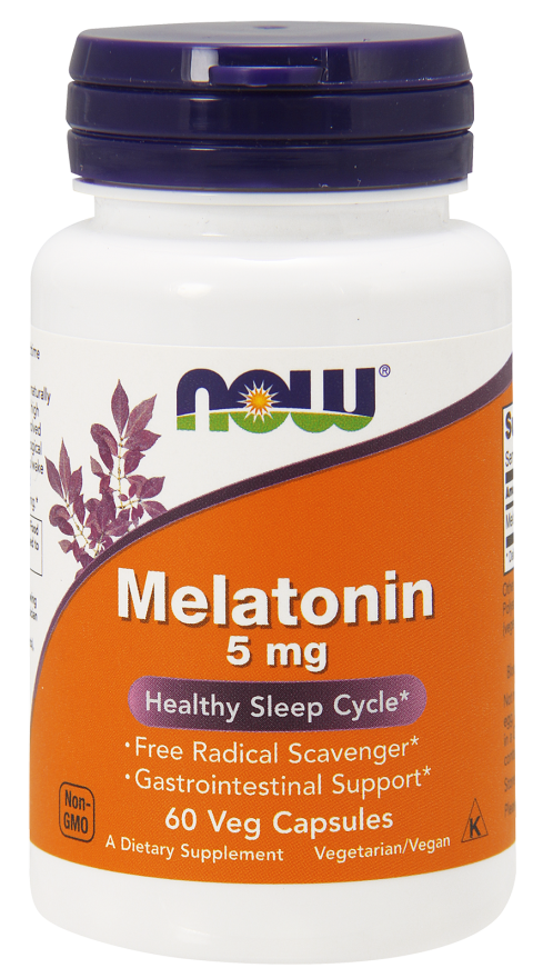 Now Melatonin 5 mg (60 кап.)