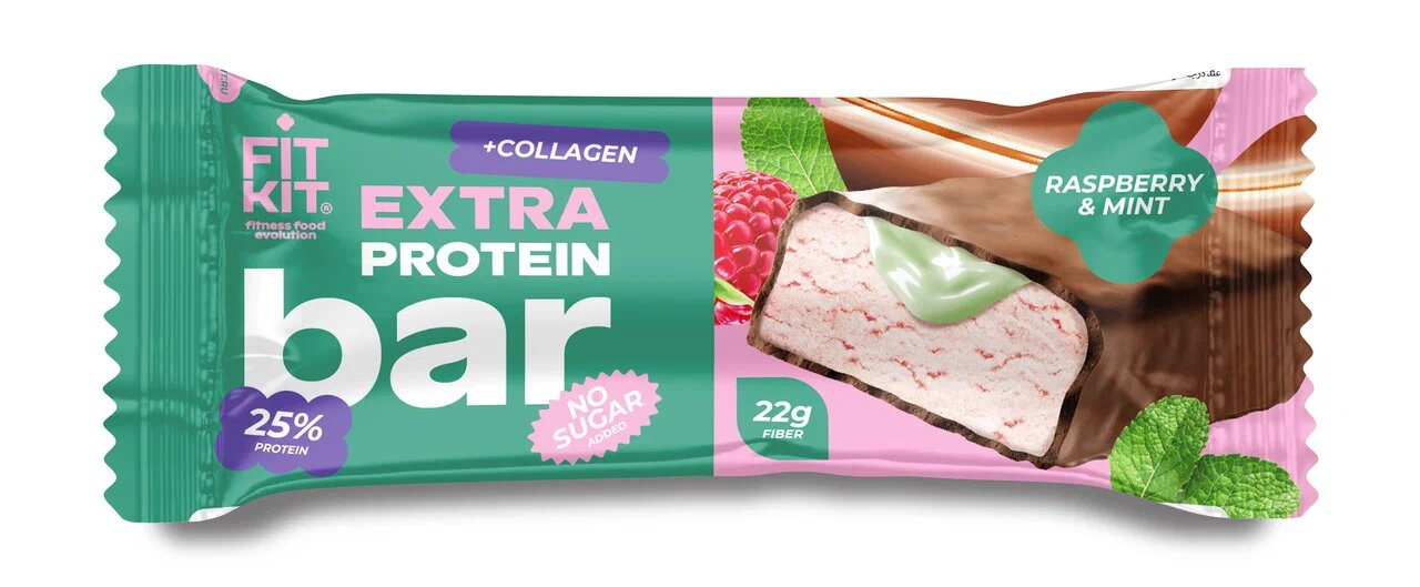 Батончик глазированный  Fitkit Extra Protein BAR (60 гр.)