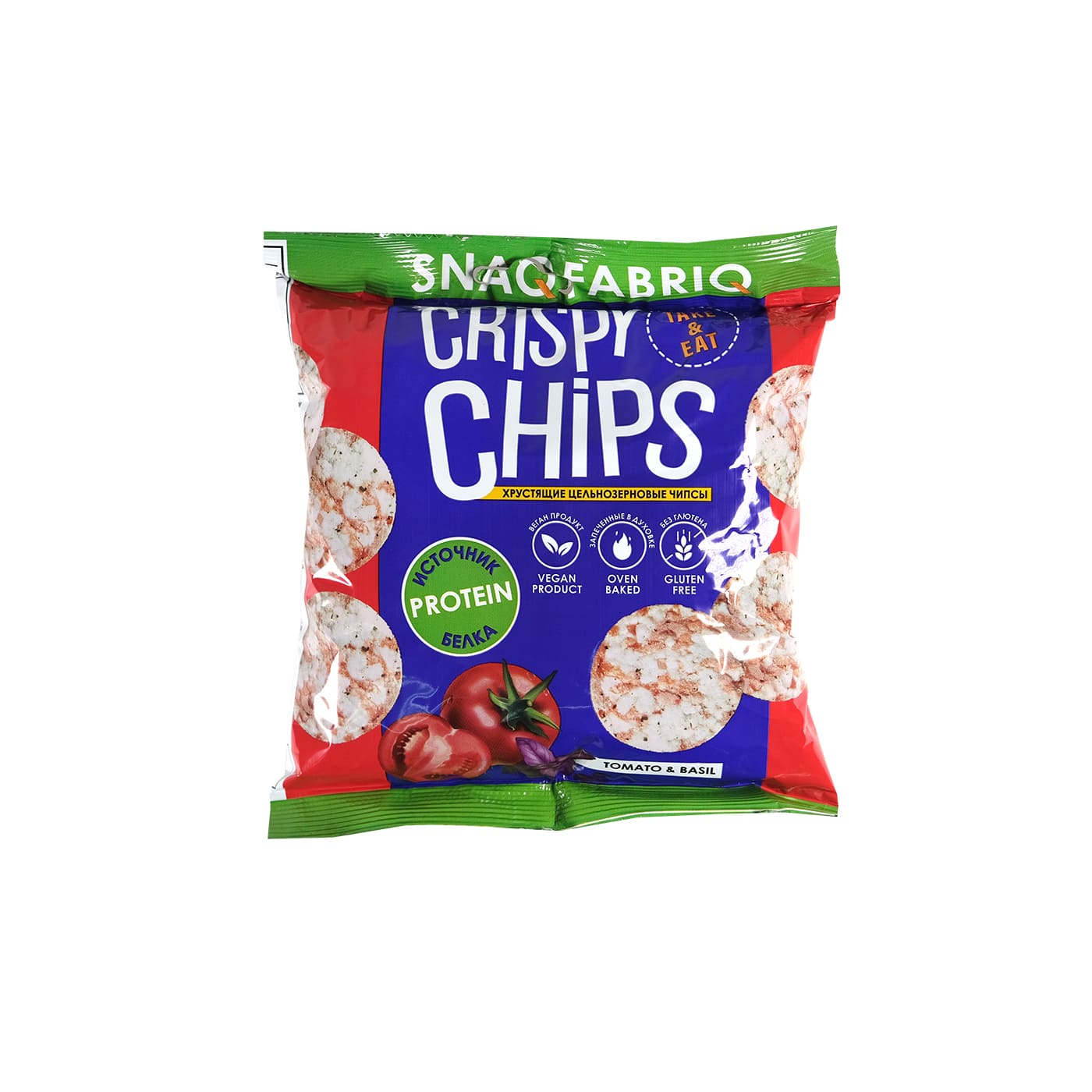 SNAQ FABRIQ Чипсы низкокалорийные Crispy Chips (50 гр.)