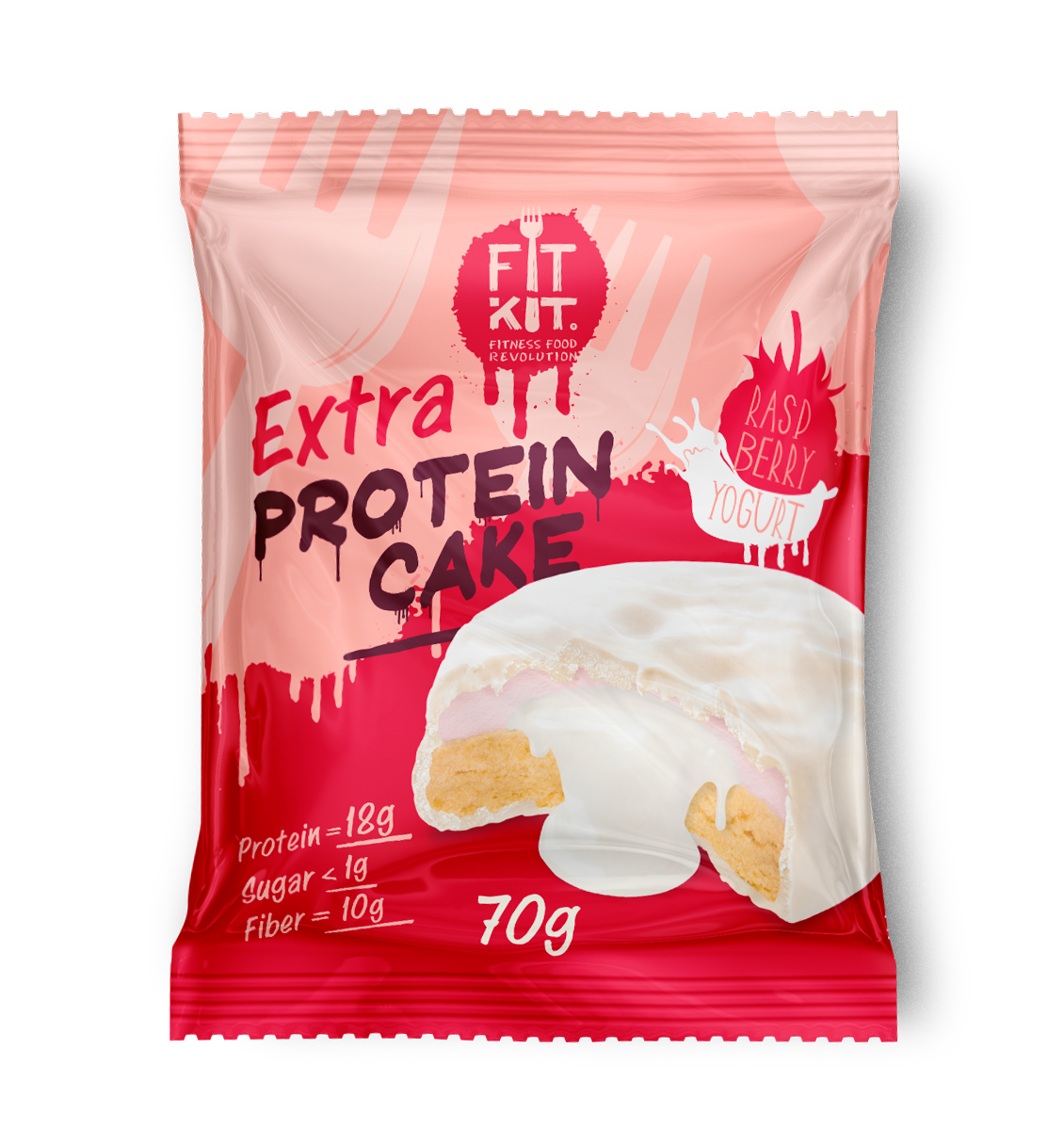 FitKit Protein WHITE EXTRA Cake (70гр.)