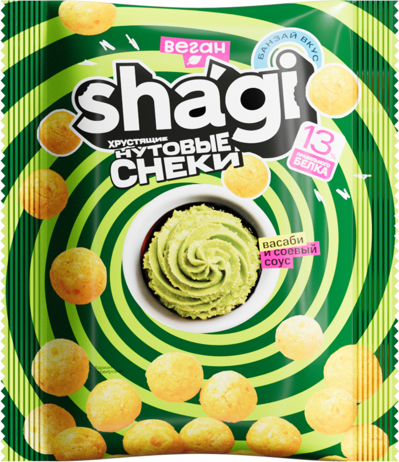 ProteinRex Снеки нутовые Shagi (50 гр.)